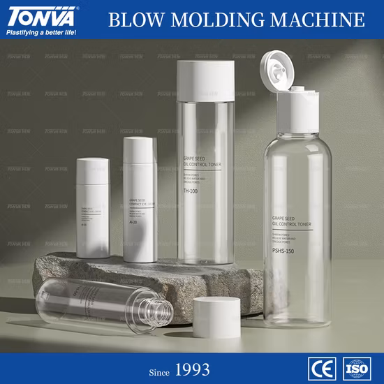 Tonva Pet Bottle Stretch Blow Molding Machine Plastic Cosmetic Bottle Making Machine