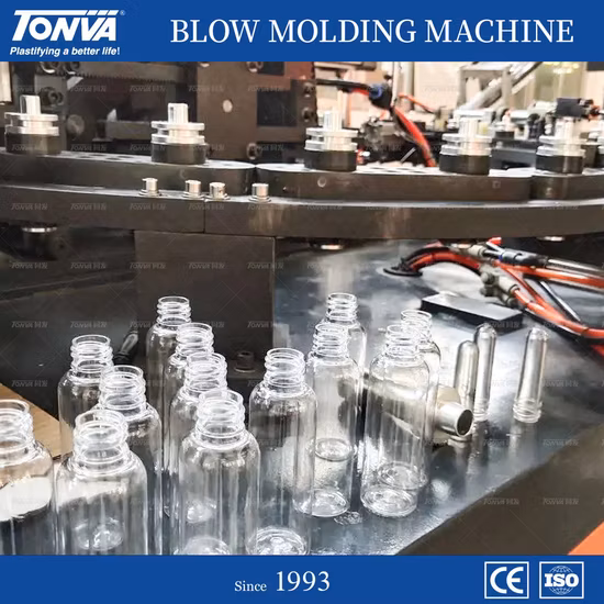 Tonva Pet Bottle Stretch Blow Molding Machine Plastic Cosmetic Bottle Making Machine