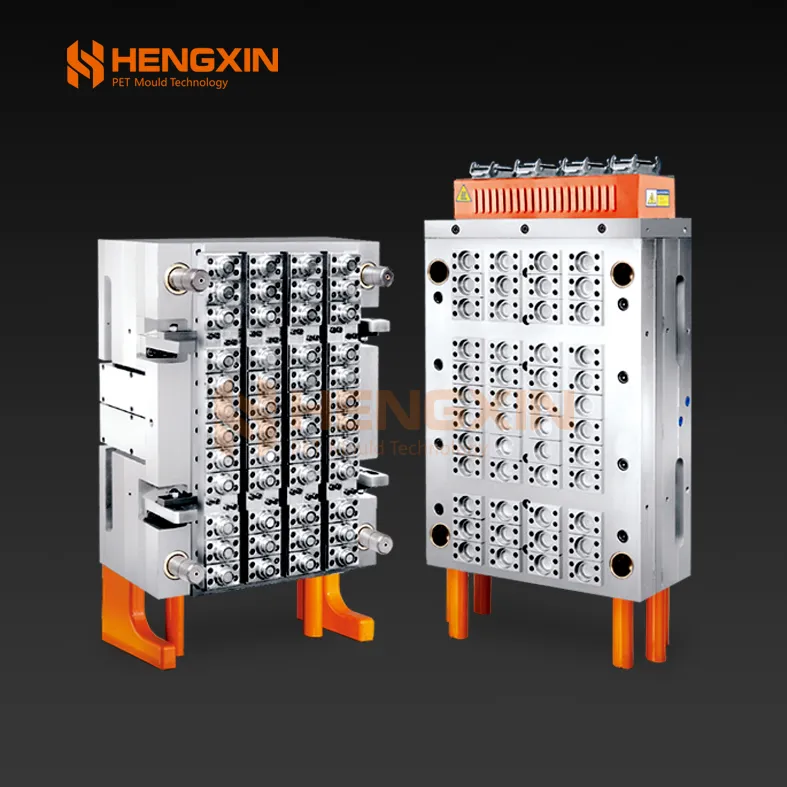 48 Hohlräume, Mineralwasser-Kappenform, Verschlussform, Deckel, Abdeckform mit Heißkanal-Schlitzkappenform, Molde de Tapa