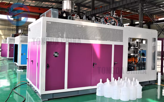 5 Gallonen Tongda China PC Wasserflaschentrommel-Extrusionsblasformmaschine